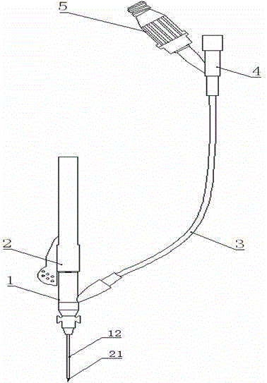 Multifunctional indwelling needle