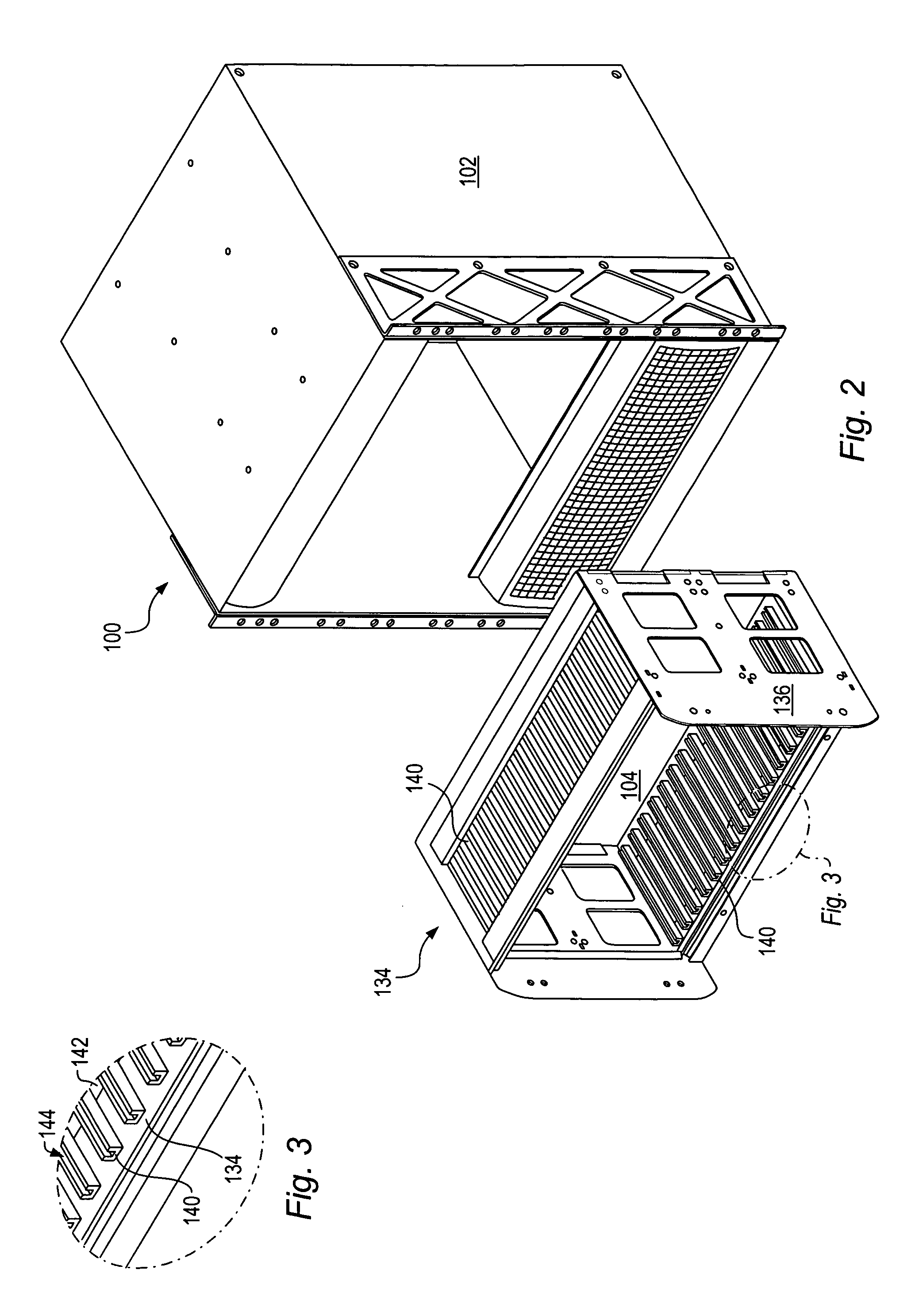 System for mounting and cooling circuit boards
