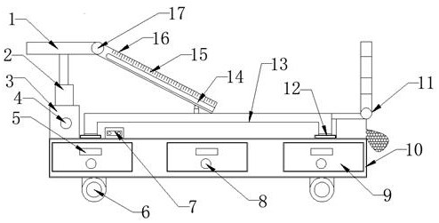 Physical experiment device for students to use