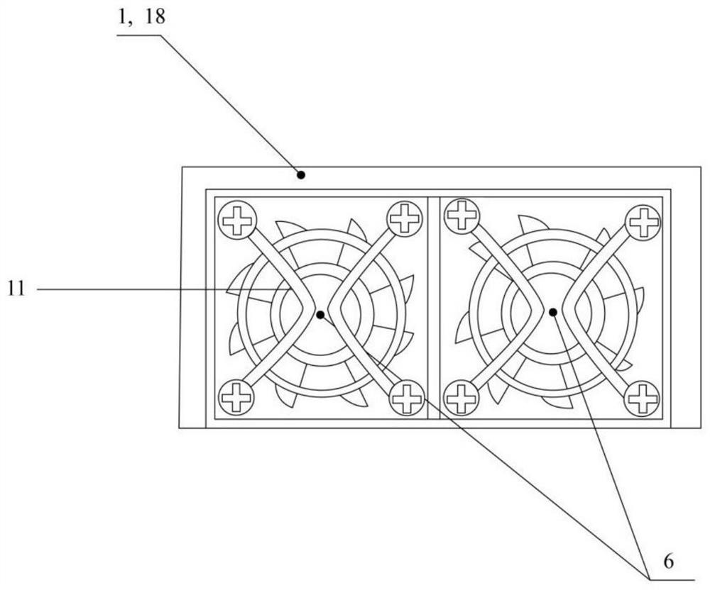 Wearable air conditioner based on turbocharging technology and working method thereof