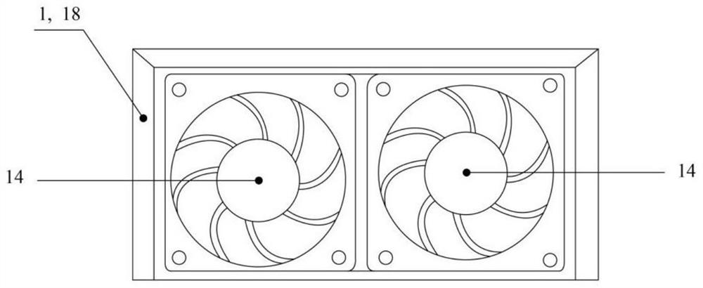 Wearable air conditioner based on turbocharging technology and working method thereof