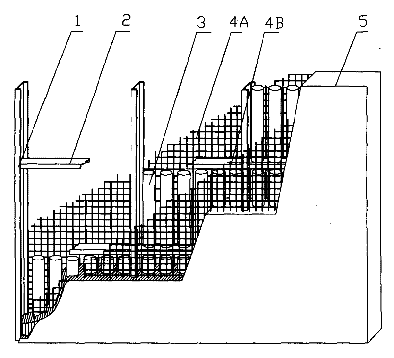 Lightweight plaster wall and integral pouring procedure thereof