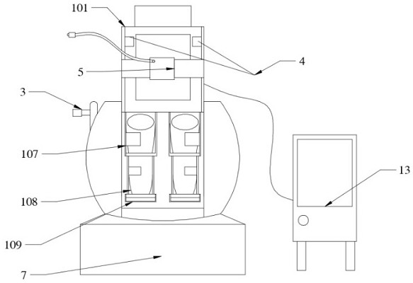 A Bioelectrical Impedance Measuring Device with Multi-point Sampling and Cross Calibration