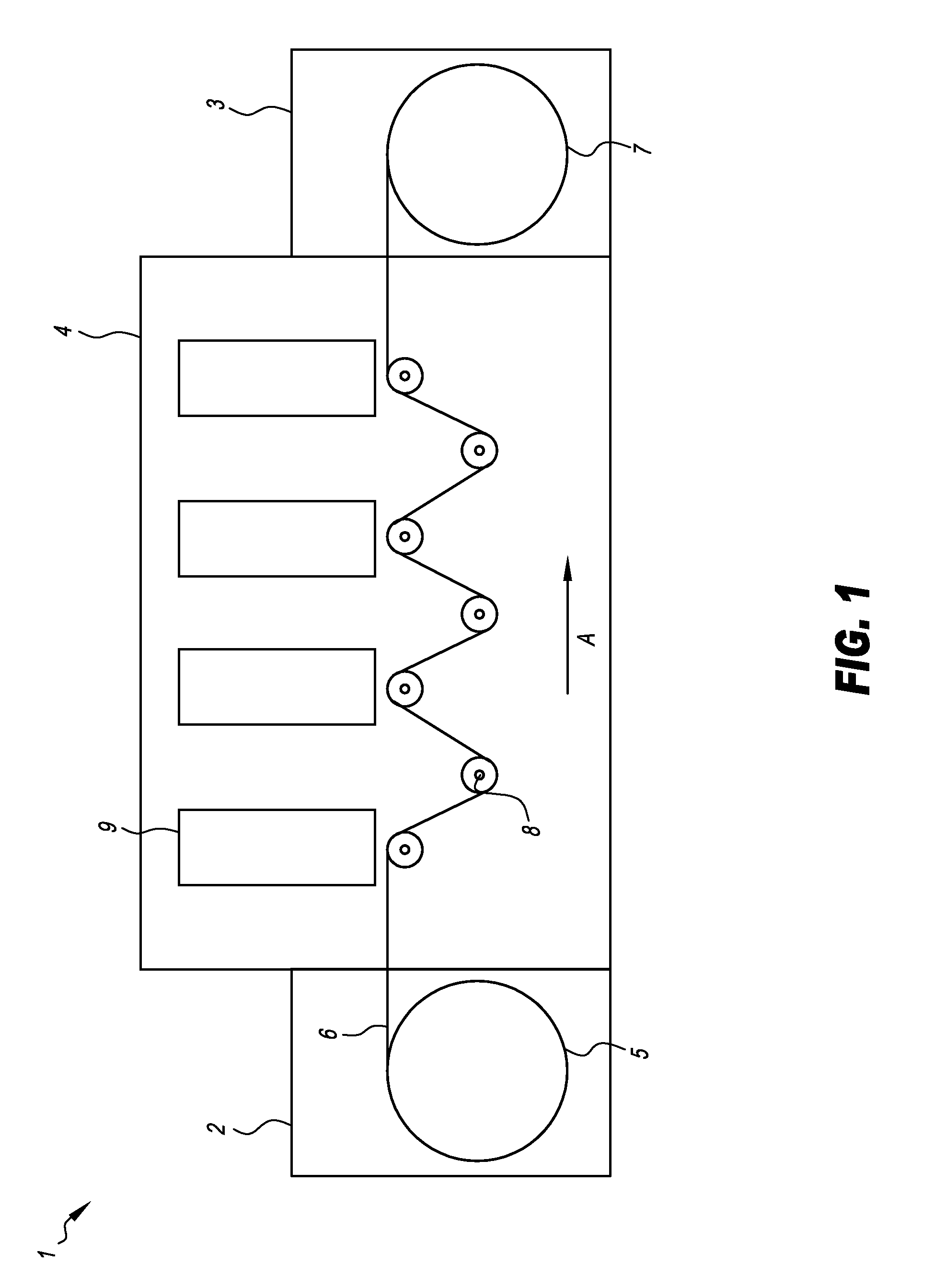 Printing device and method for printing a printing substrate
