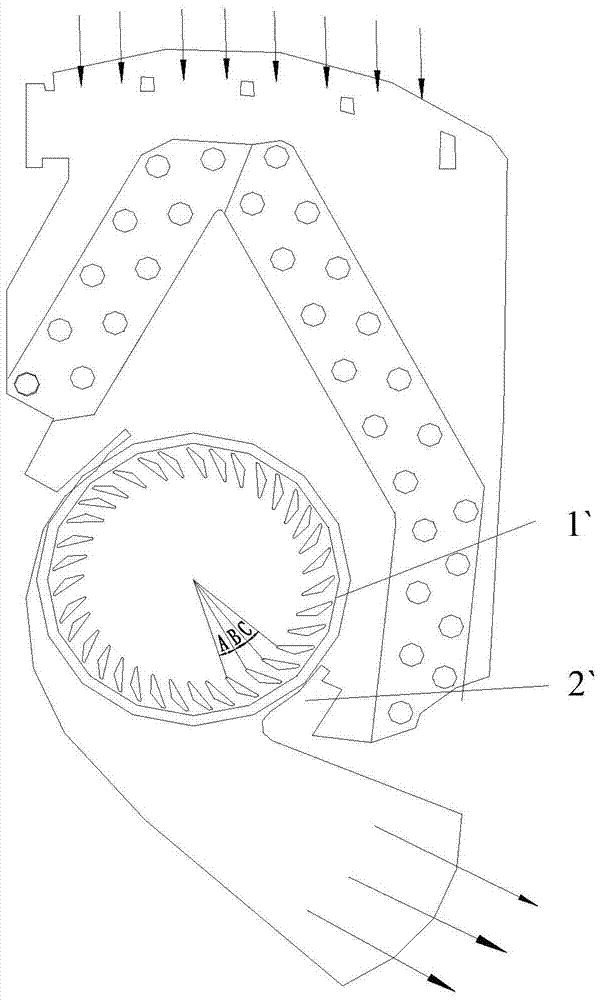 Air conditioner and cross-flow fan blades