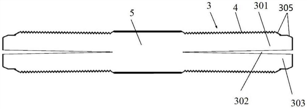 Self-tightening bolt and self-tightening stud