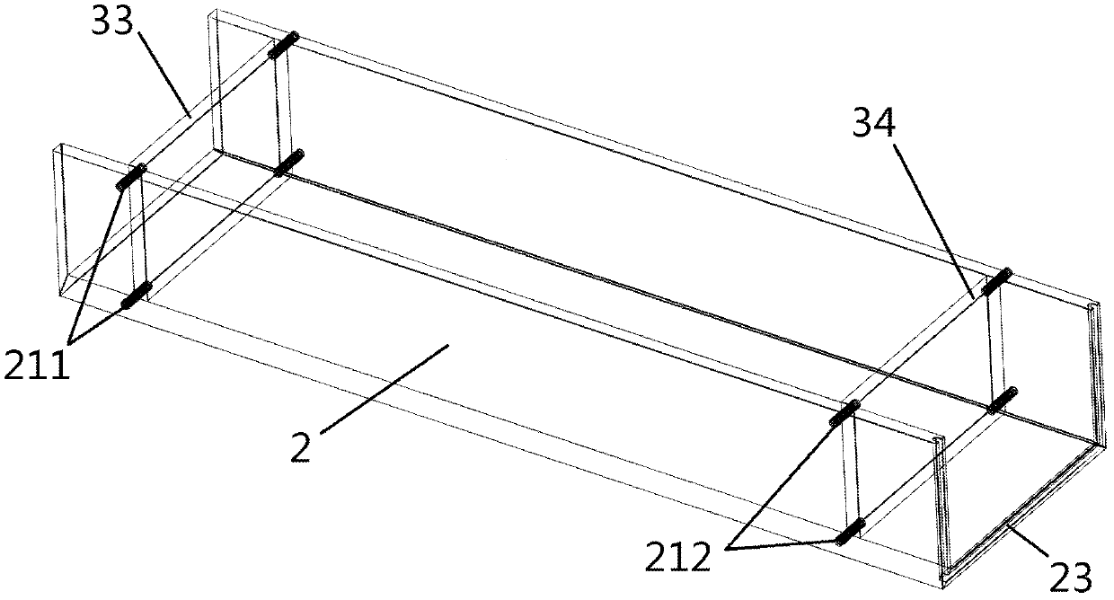 Manufacturing method and manufacturing device of light-transmitting concrete block