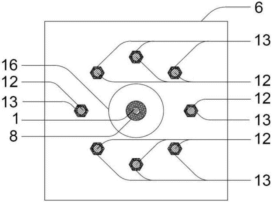 Inner balance type pre-stressed anchor cable stress corrosion test system and method