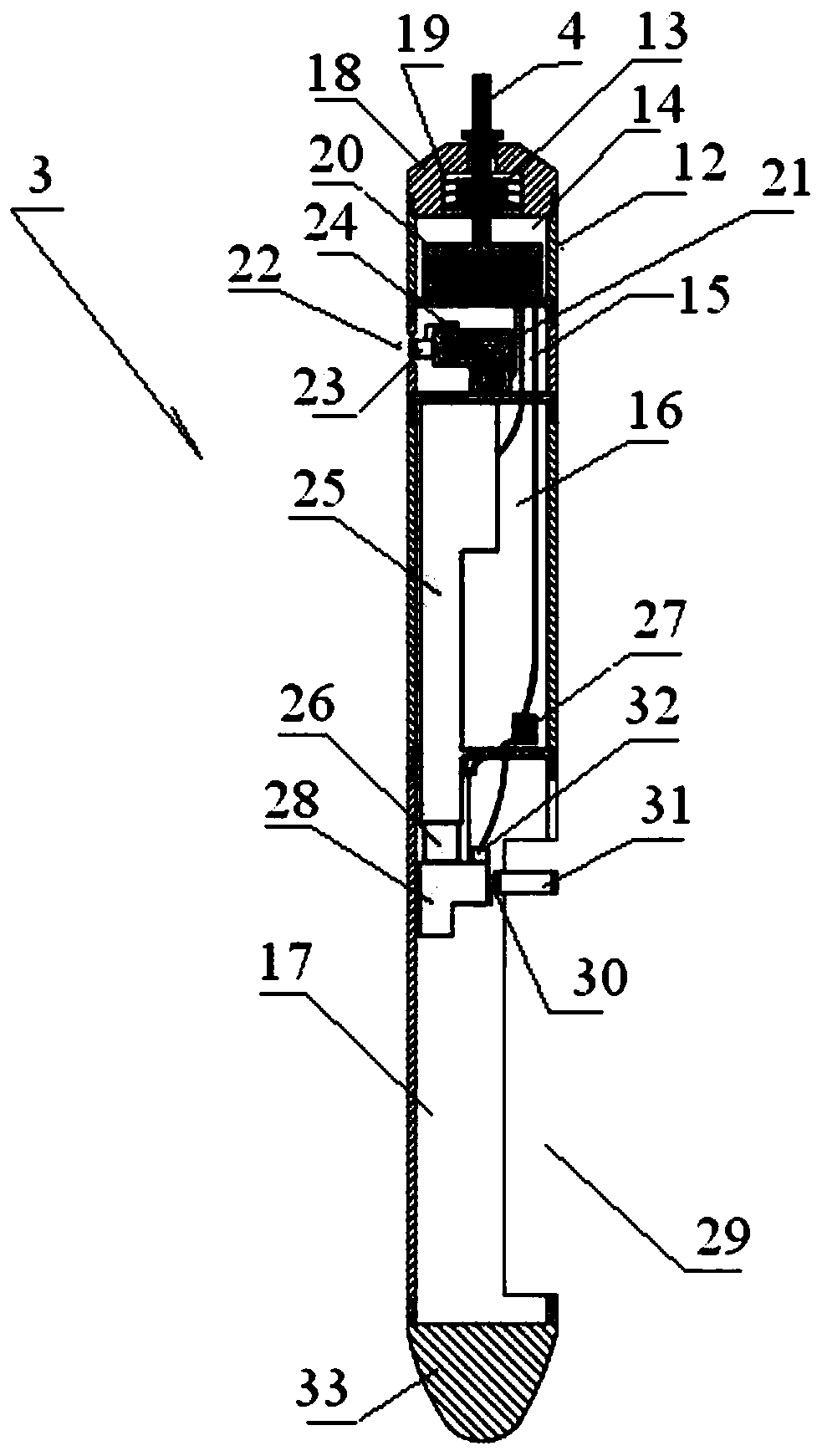 Ice layer pore wall coring system and method