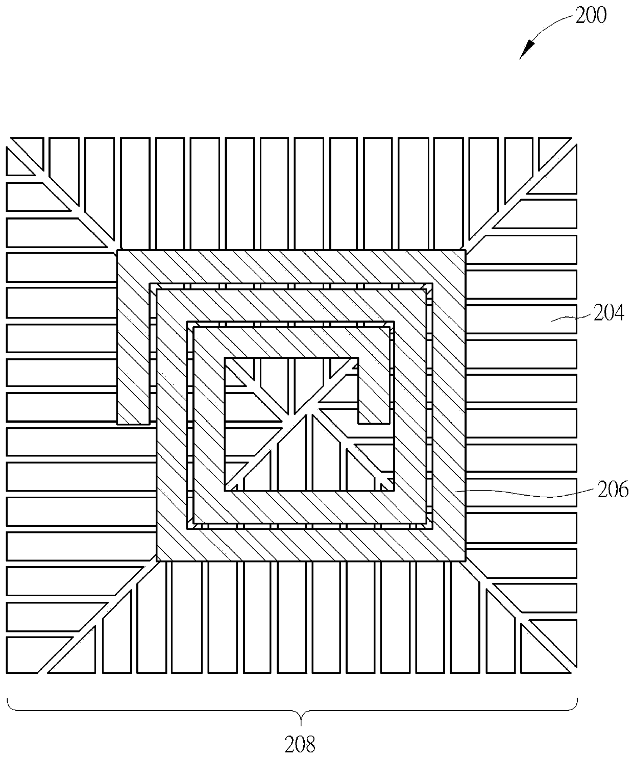 Integrated inductor structure and method for manufacturing integrated inductor structure