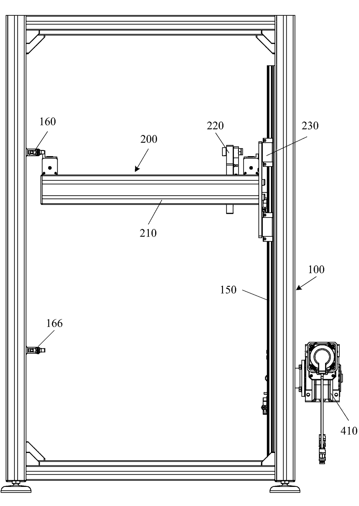 Lifting platform for lifting device and lifting device