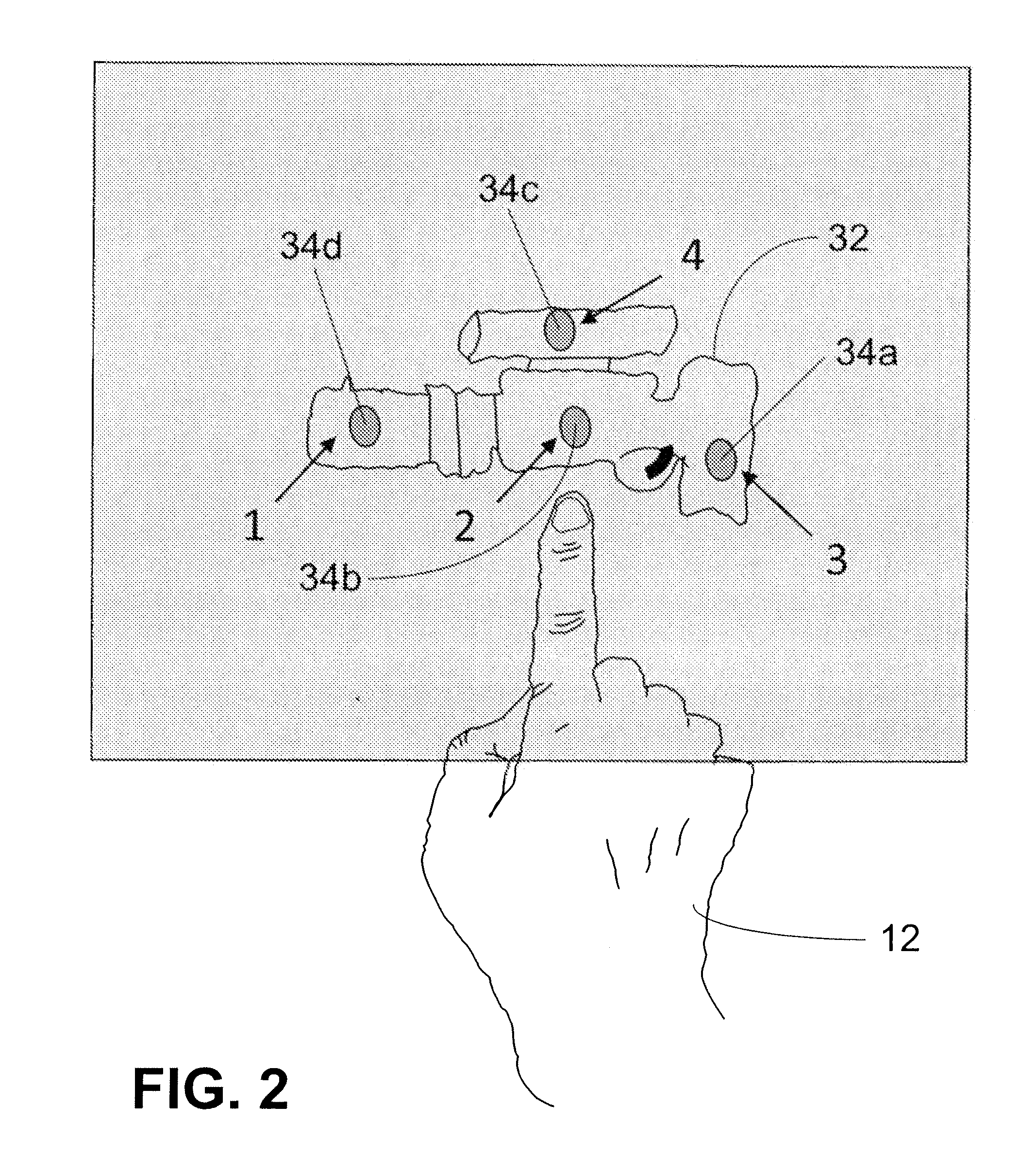System and method for providing complex haptic stimulation during input of control gestures, and relating to control of virtual equipment