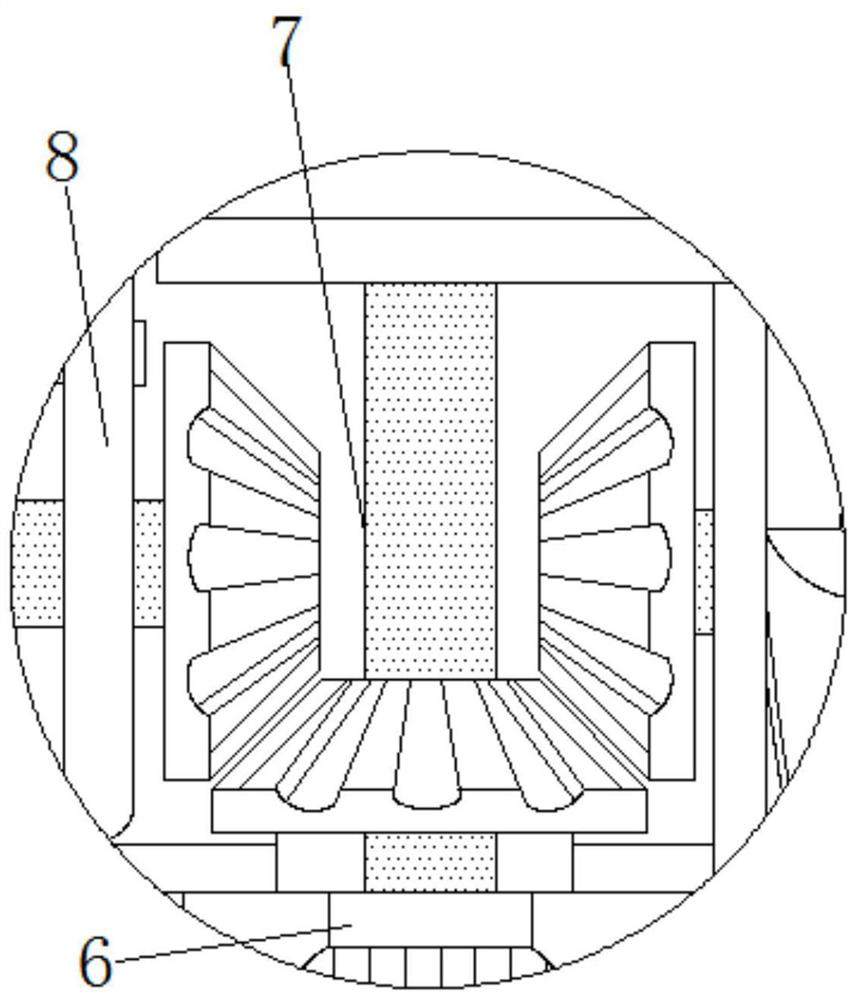 Kitchen waste solid-liquid separation device