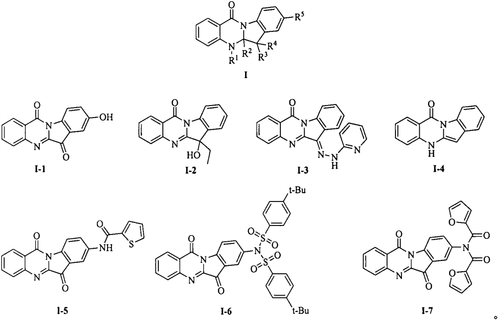 Tryptanthrin derivative and preparation thereof and application of tryptanthrin derivative in prevention and treatment of plant viruses and pathogenic bacteria