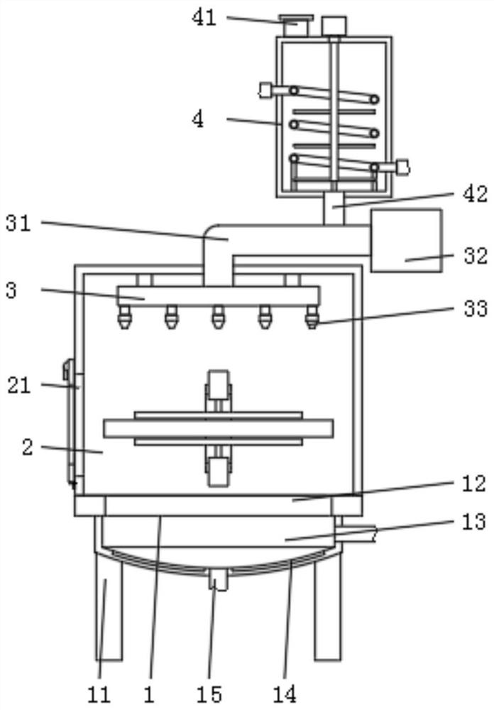 Composite pressure-resistant metal part machining device and manufacturing process thereof