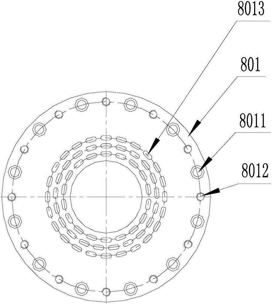 Squeezing drying granulating machine and adjustable mouth mold device thereof