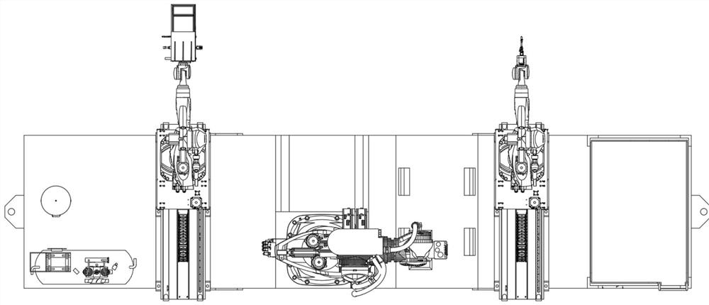 Intelligent complete device for repairing and reinforcing shield subway tunnel segments