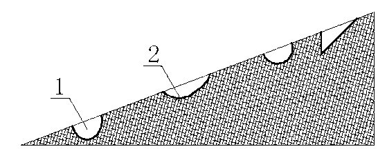 Method for store water by use of geographical features of stony desertification region and water storage structure