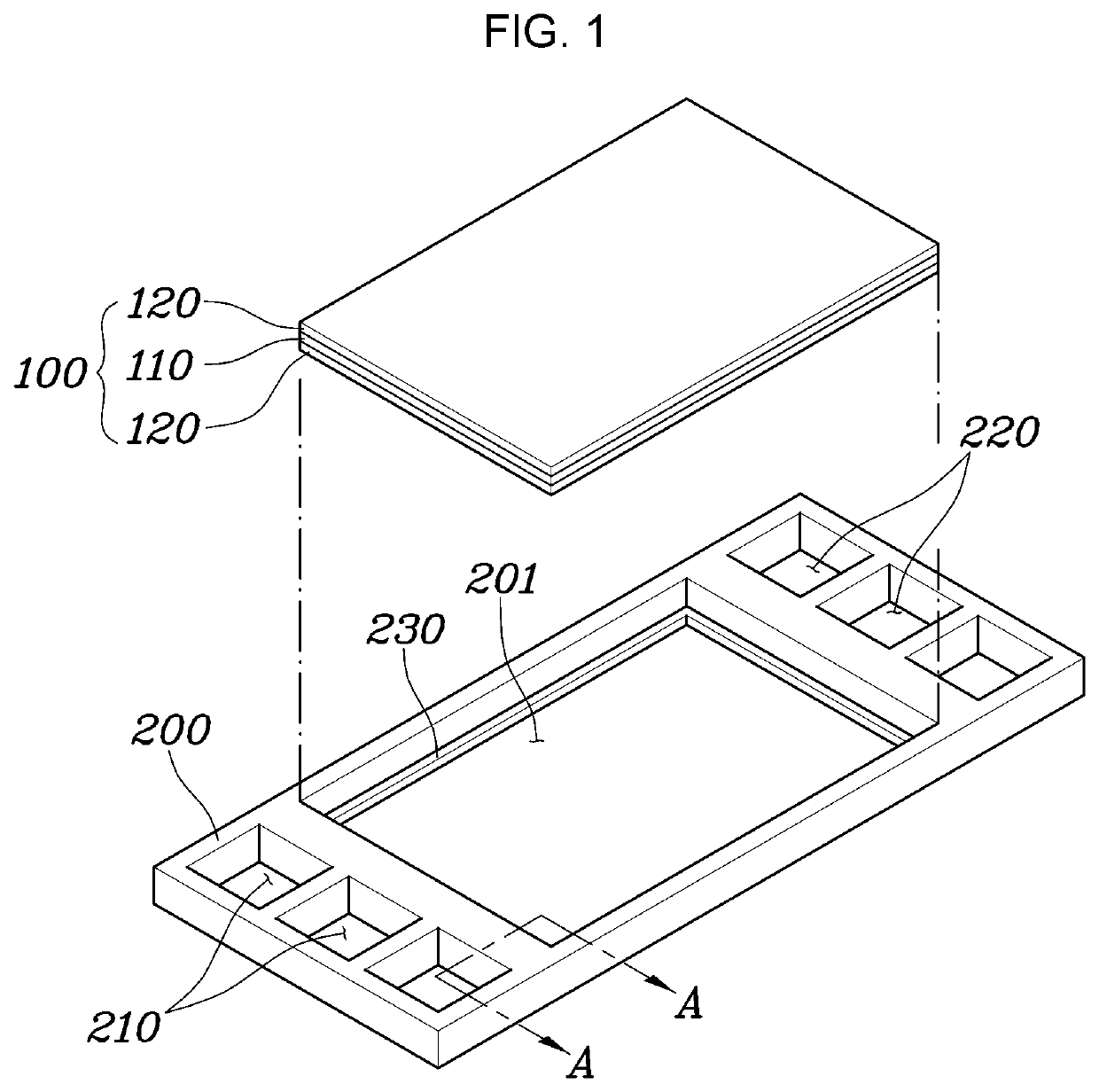 Elastomeric cell frame for fuel cell, method of manufacturing same, and unit cell having same