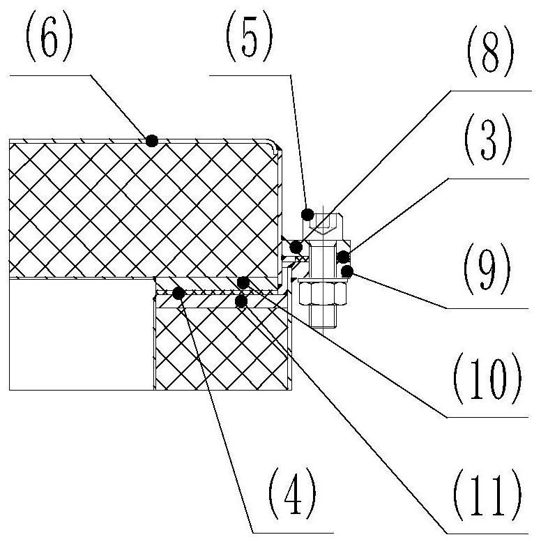 Packaging shell for containing uranium tetrafluoride container