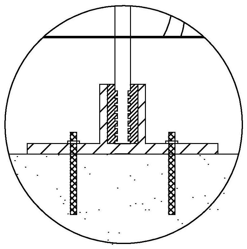 Fixing device for stabilizing double-curved-surface stirrer