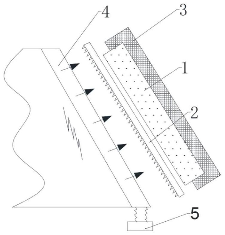 Circular truncated cone type efficient dry-type magnetic separation device