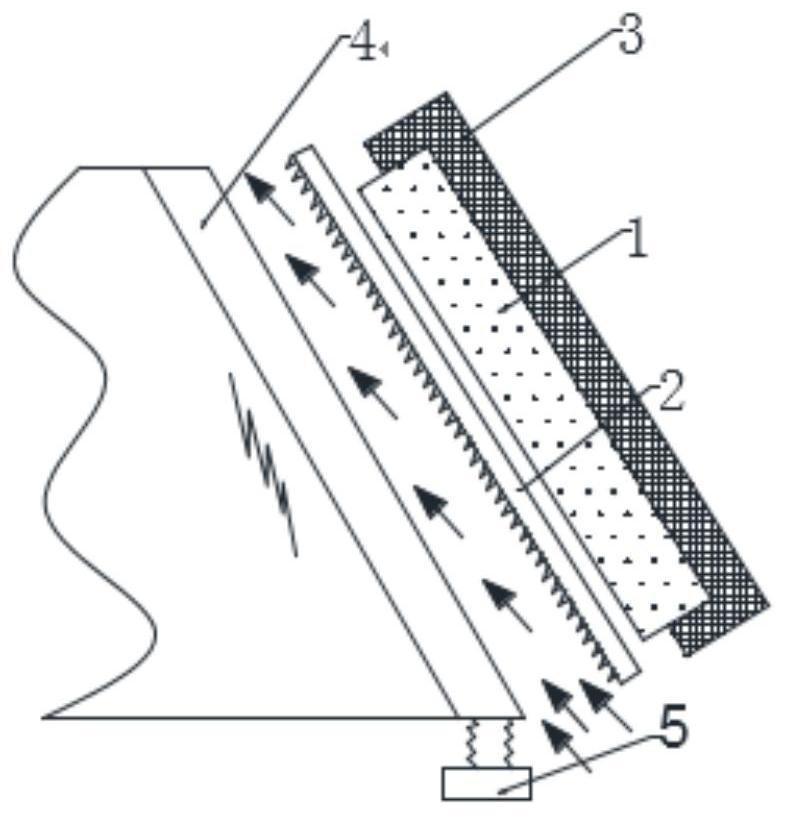 Circular truncated cone type efficient dry-type magnetic separation device