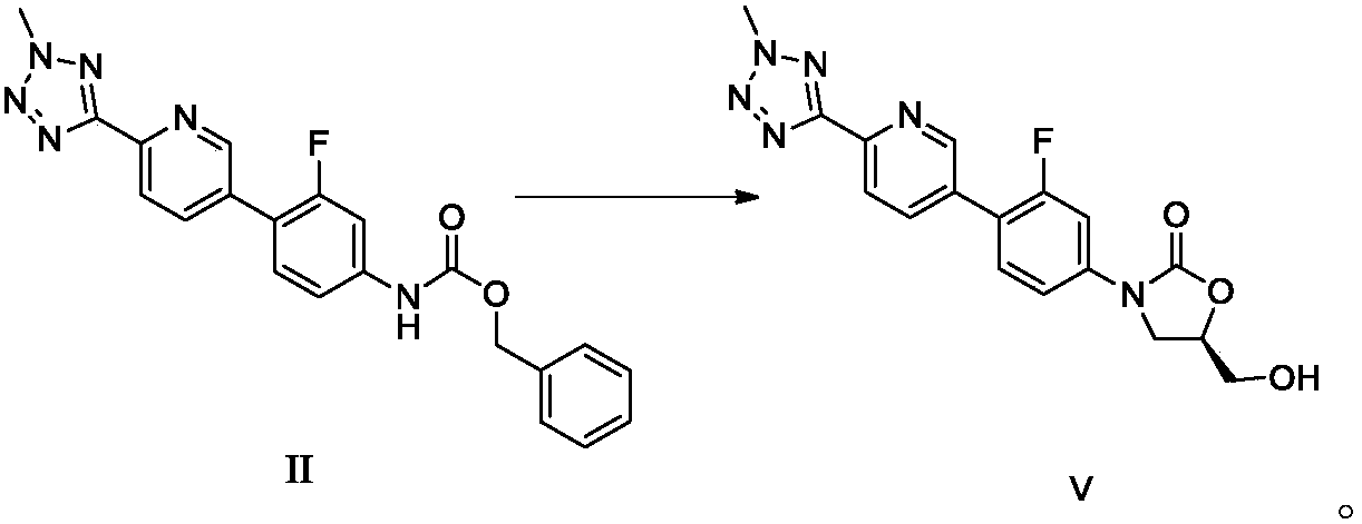 Preparation method of tedizolid phosphate and intermediate thereof