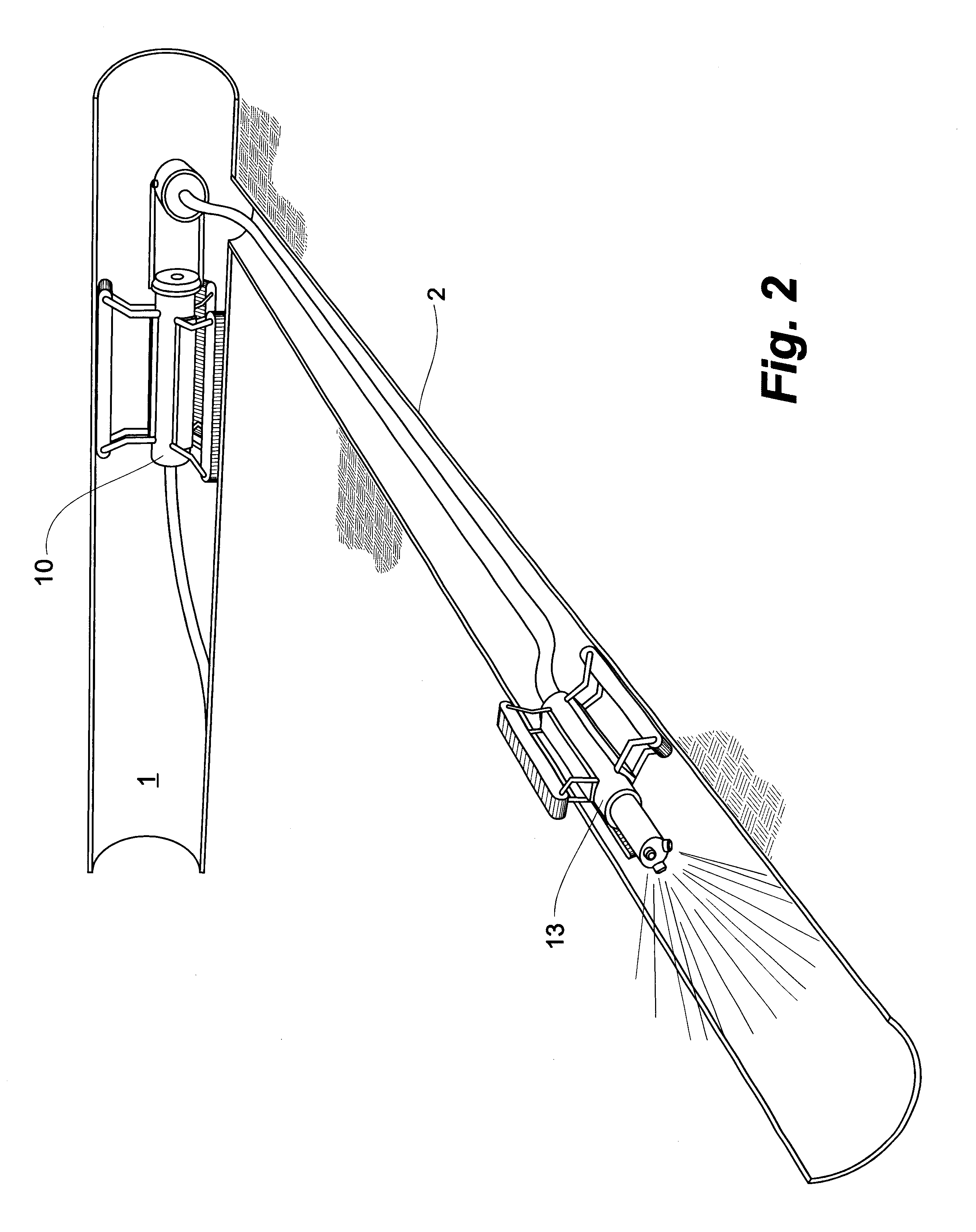 Robotic apparatus and method for treatment of conduits