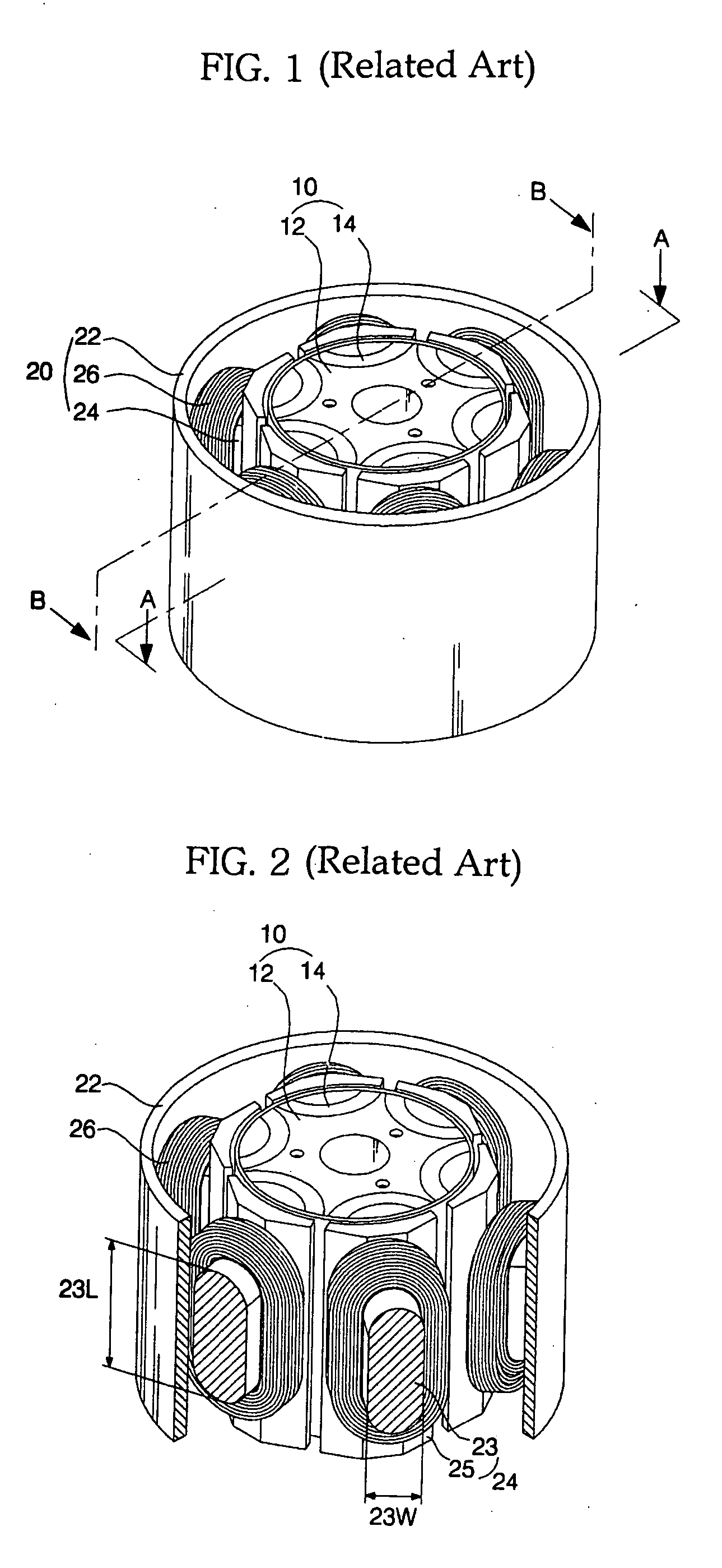 Stator of motor