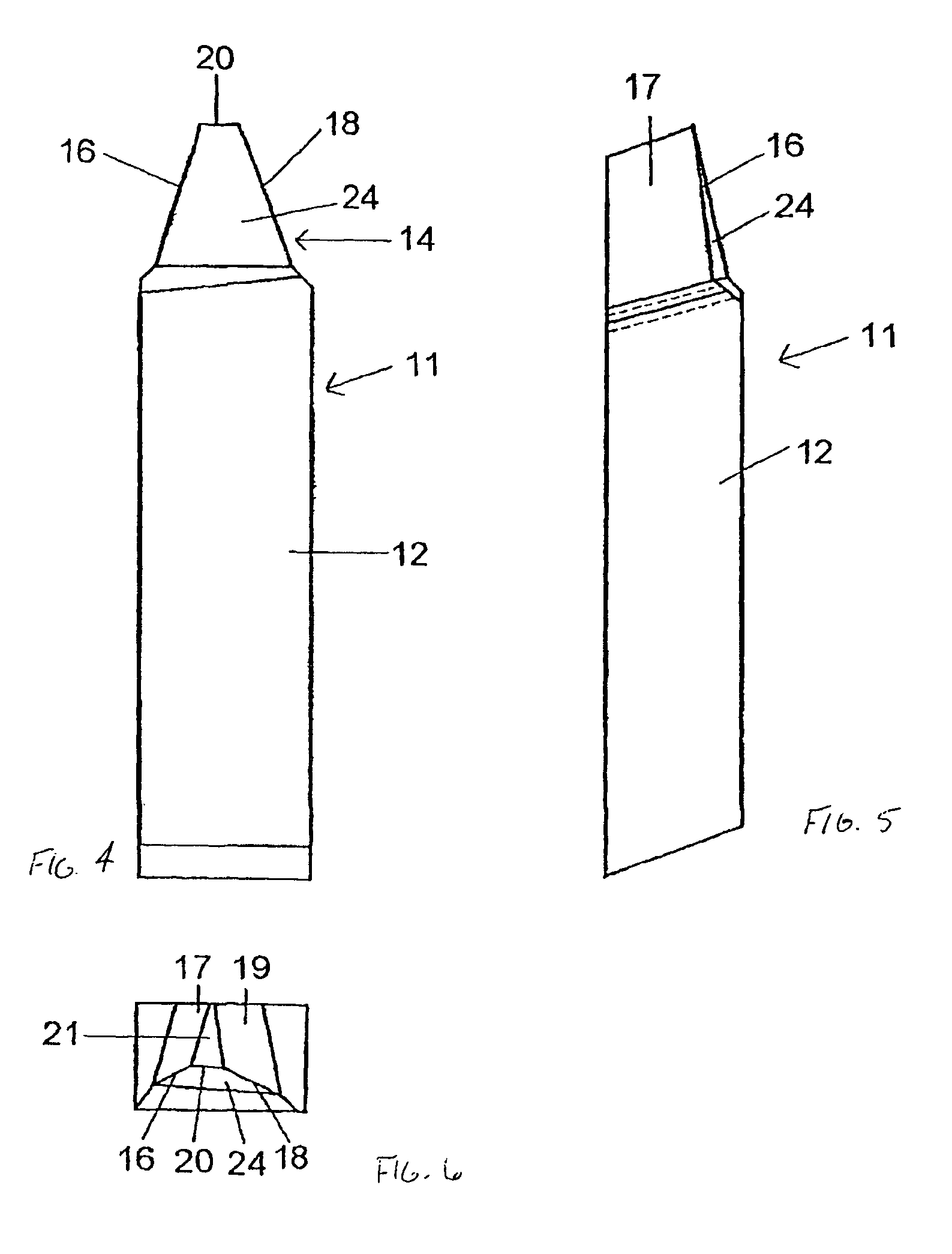 Method, bar blade, and use thereof for milling spiral bevel gears and hypoid gears