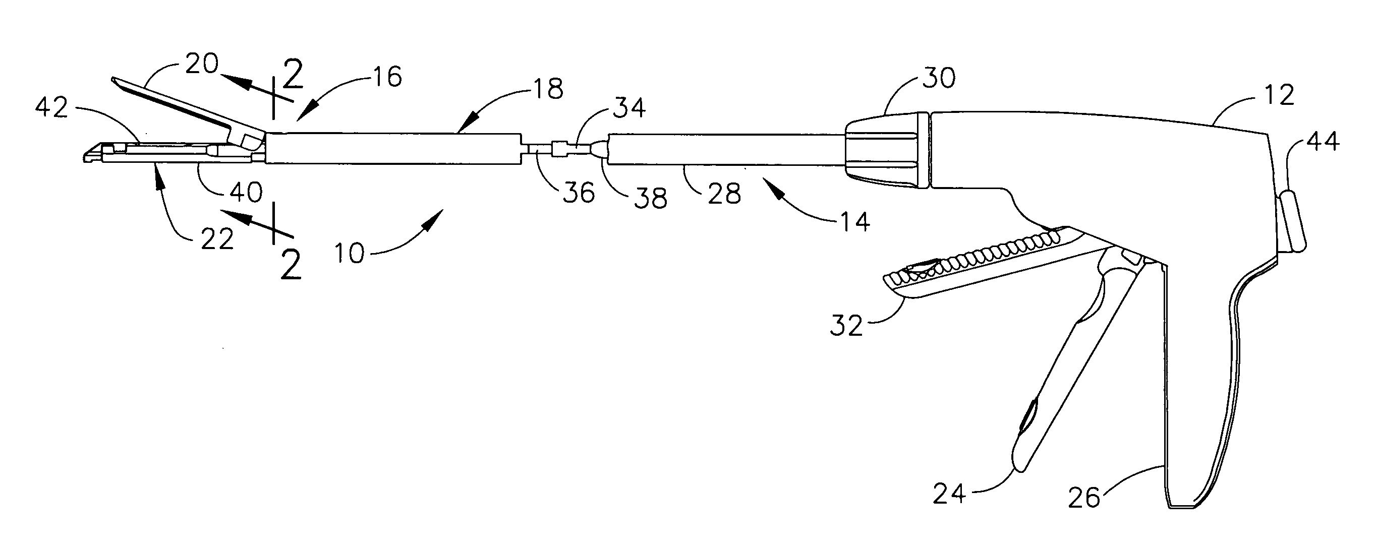 Surgical cutting and stapling device with closure apparatus for limiting maximum tissue compression force