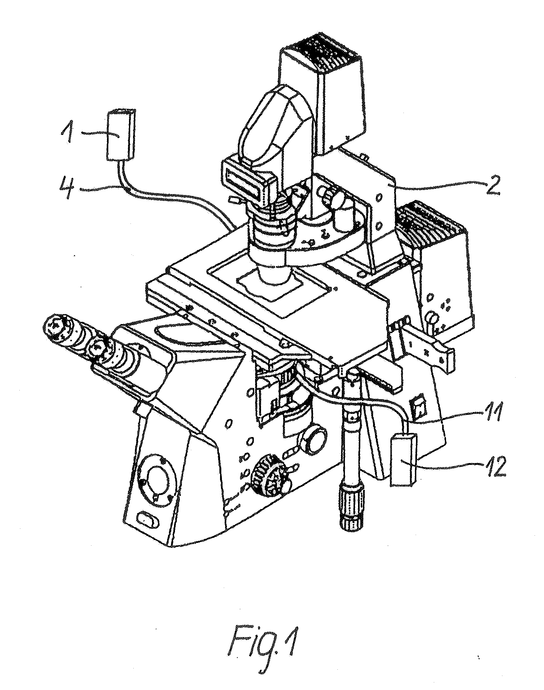 Method and device for the immersion and cleaning of the front lens of microscope objectives