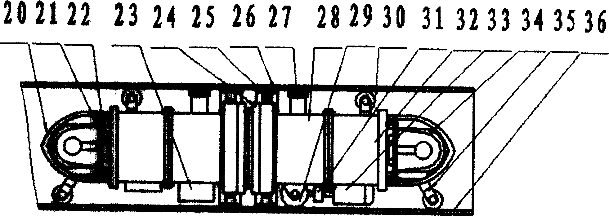 Tube draught transportation installation method and apparatus