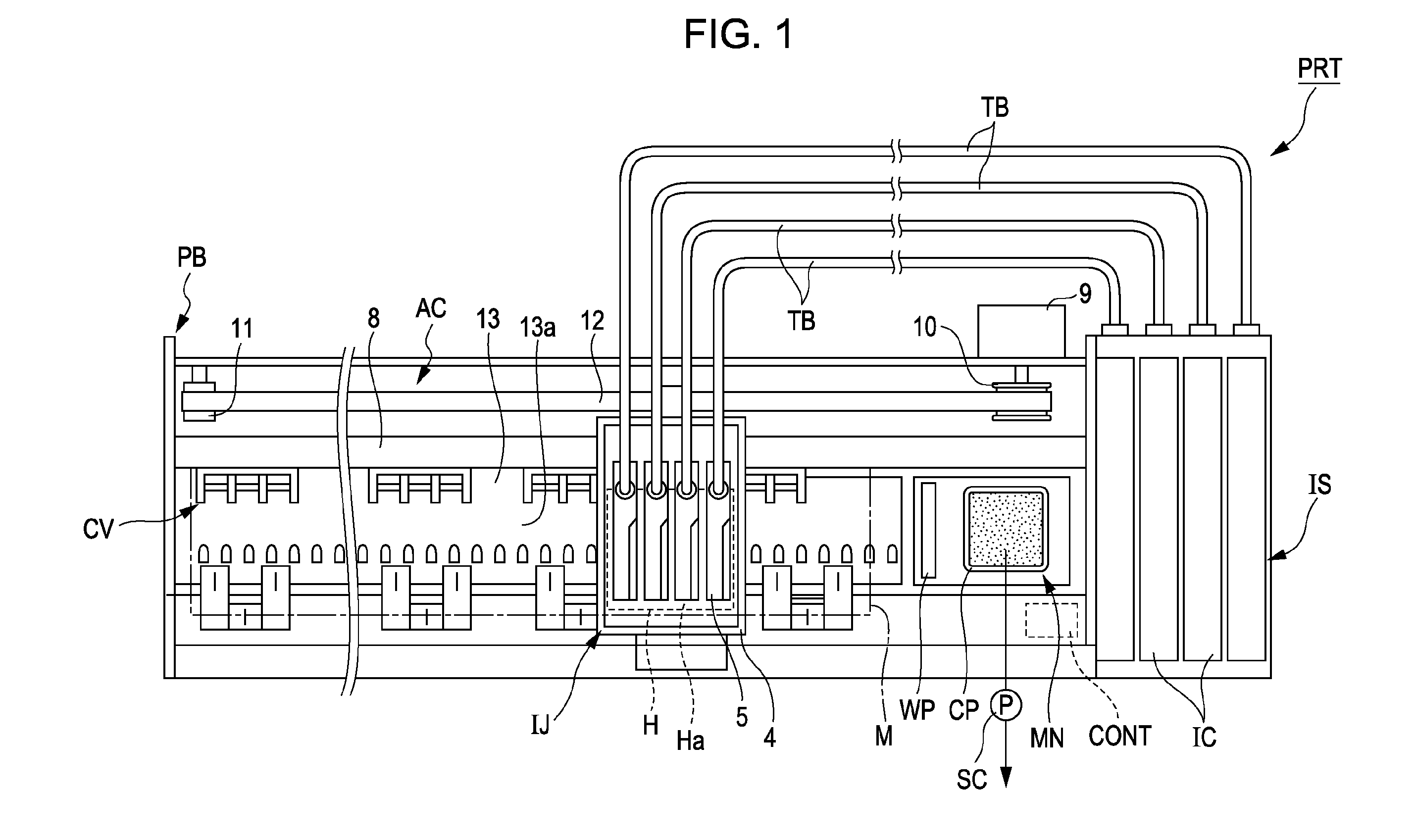 Agitating device and liquid ejecting apparatus