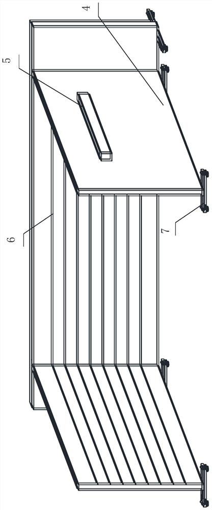 Calibration device for positioning of laser in-line instrument in geomorphological instrument