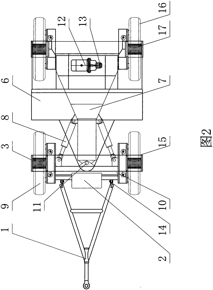 A friction all-drive eight-wheel tractor