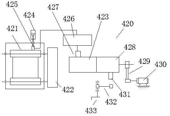 Silk winding unit of silk winding and sliver production device