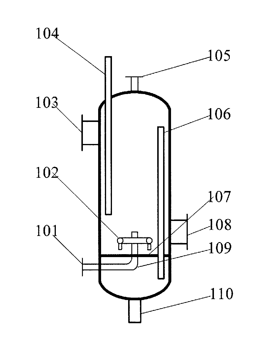 Fluidized bed reactor and method for preparing polyoxymethylene dimethyl ethers from dimethoxymethane and paraformaldehyde