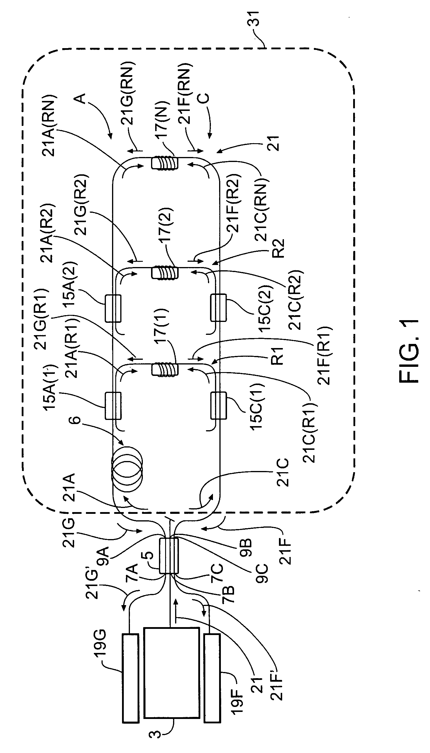 Multi wavelength sensor array