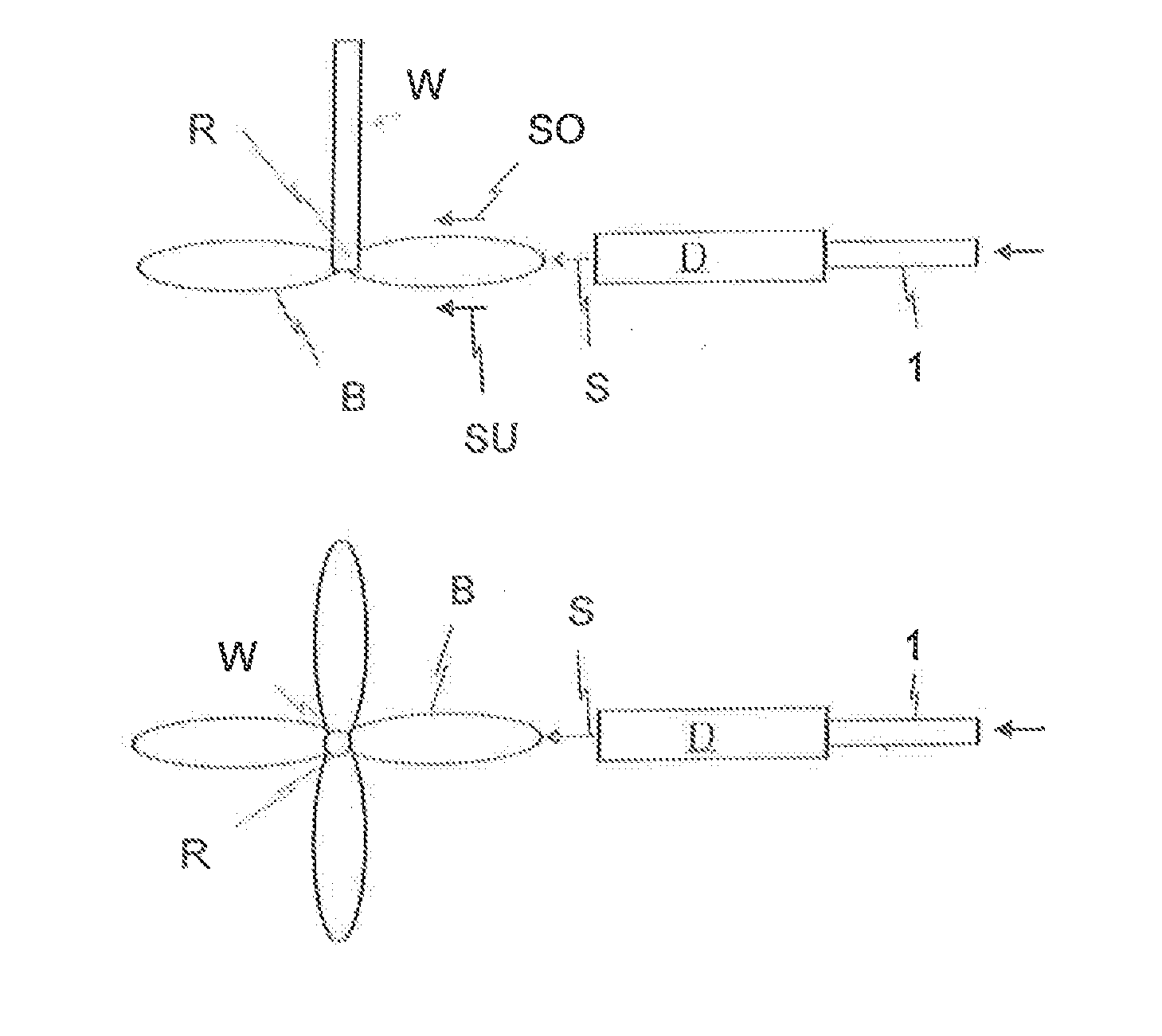 Method for deicing and cleaning of fans