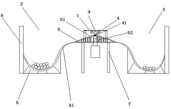 Cold drawing and discharging device for stainless steel pipes