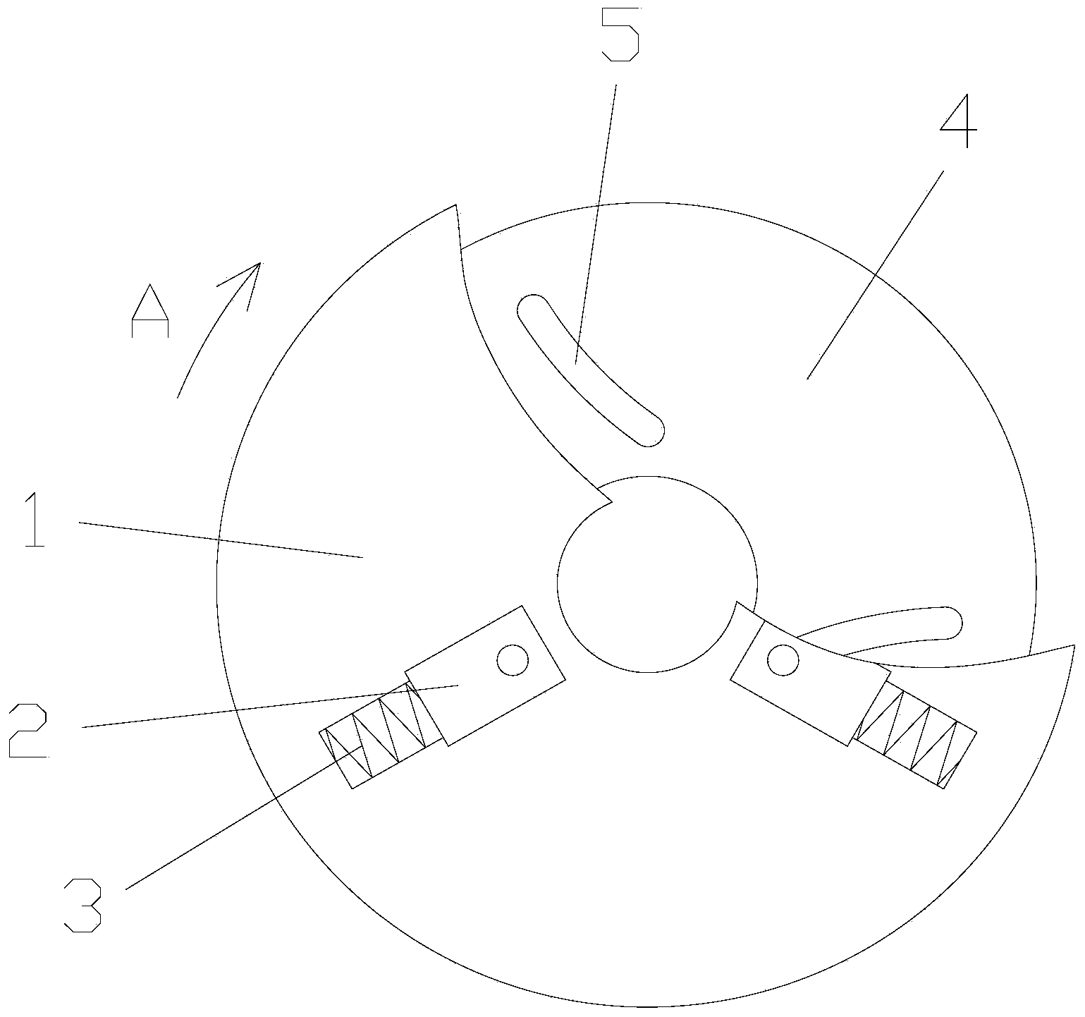 Flywheel with variable rotational inertia