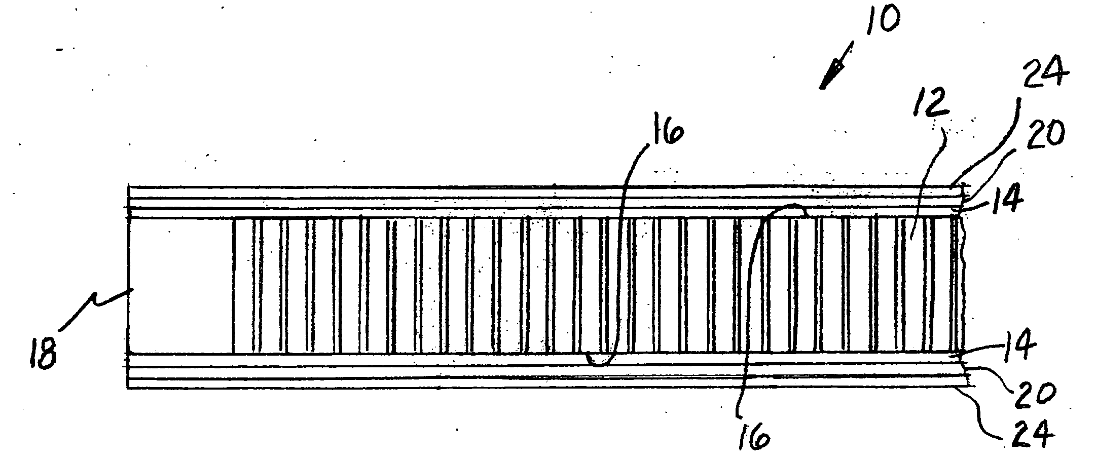 Lightweight shielded panel system including acoustical shielding