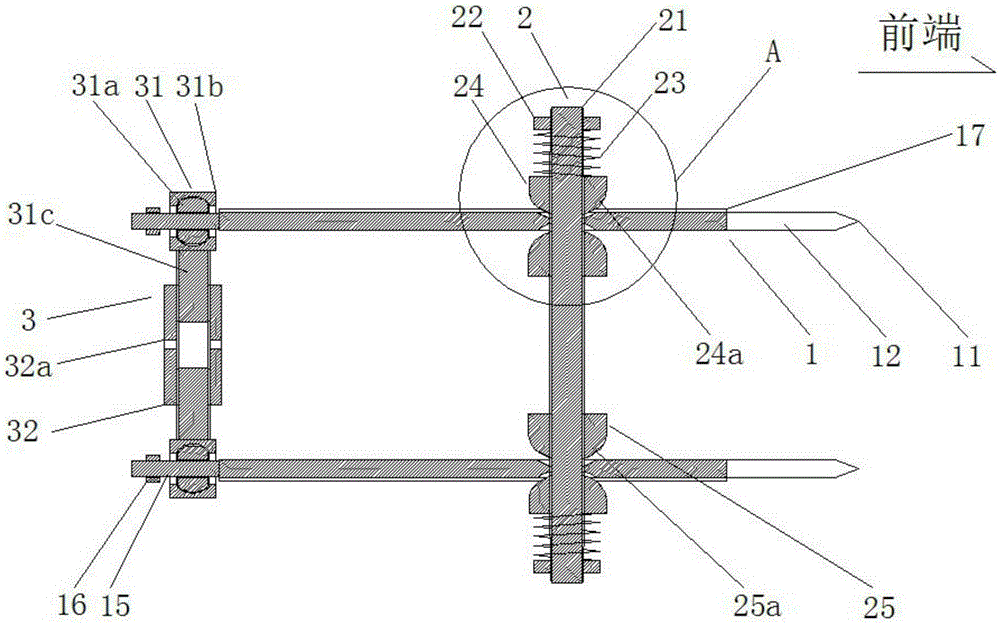 Electric breaker spring disassembly device