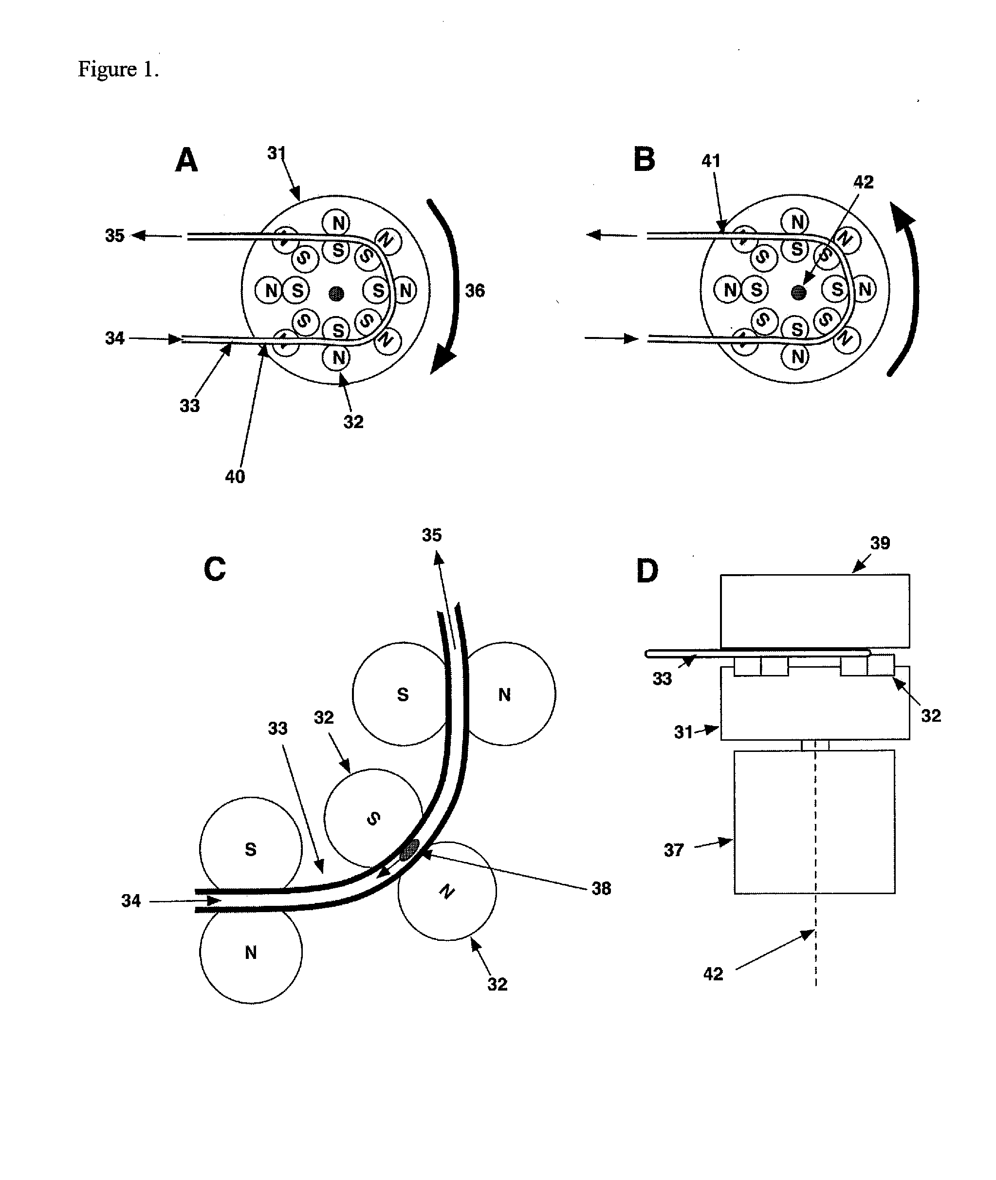 Magnetic Bead Trap and Mass Spectrometer Interface