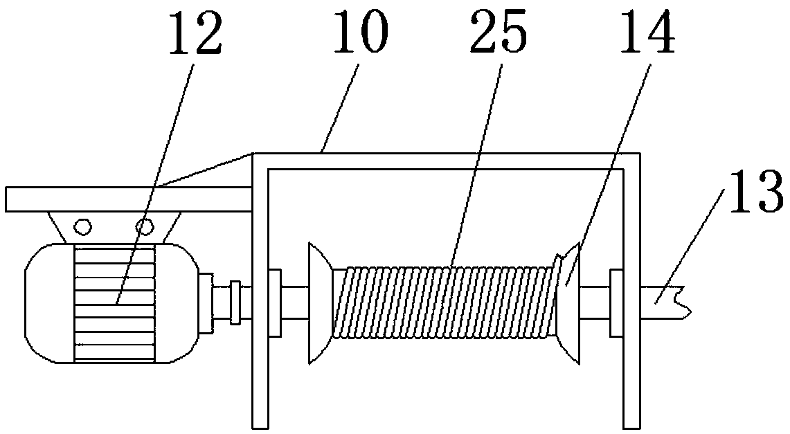 Large-scale cargo transferring device for cargo importing and exporting