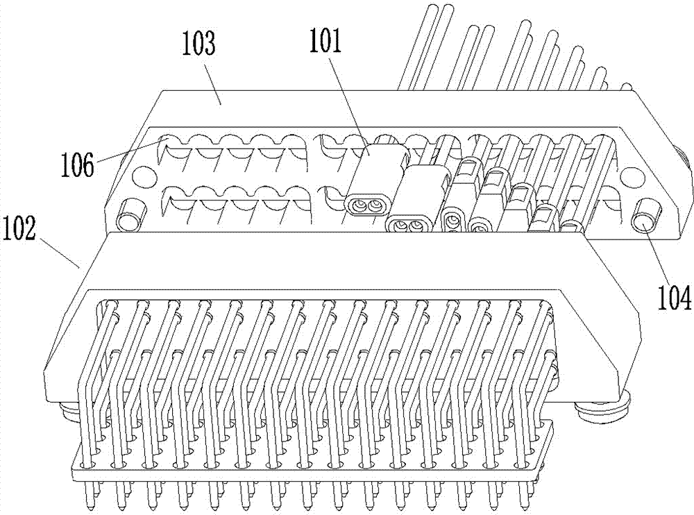 Small volume electrical connector assembly and its plug and socket