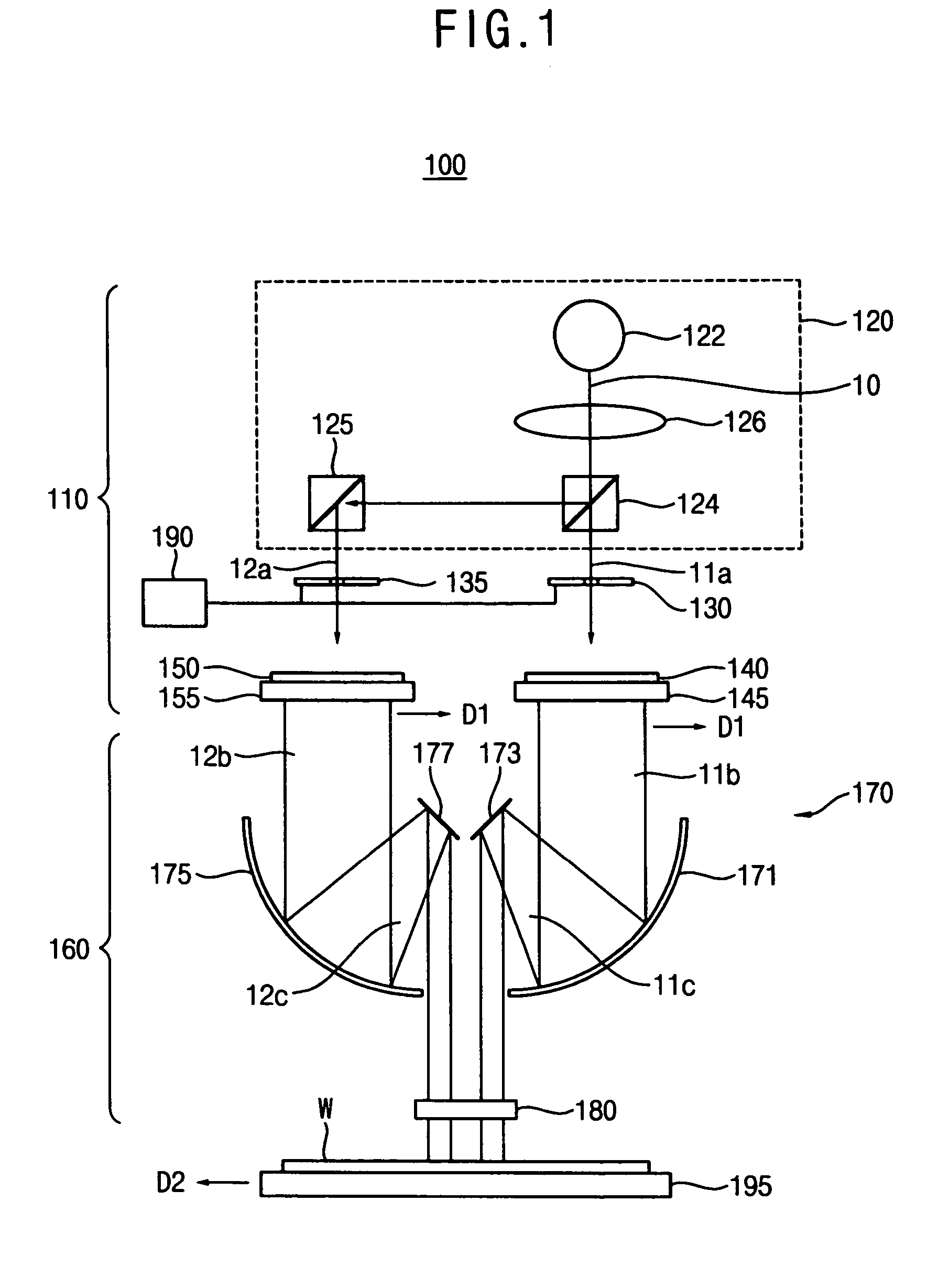 Method for exposing an object to light and exposure apparatus for performing the same