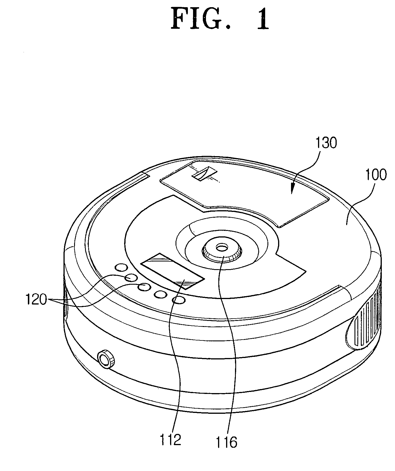 Dust receptacle of robot cleaner and a method for removing dust collected therein